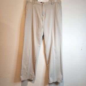 Dockers Straight Fit Casual Pants Cream Flexible  36x34